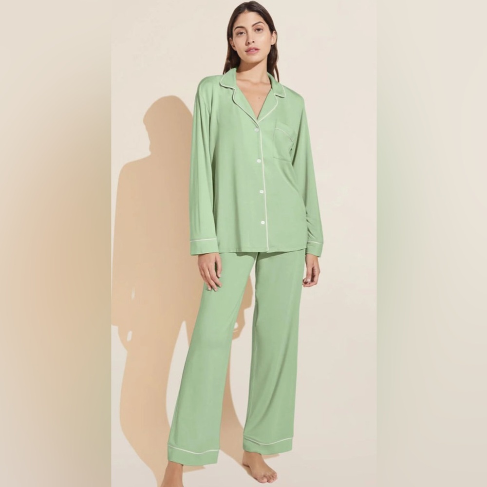Eberjey green pajama set